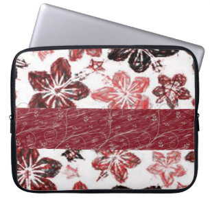 Capa Para Notebook A bolsa de laptop floral