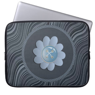 Capa Para Notebook A bolsa de laptop floral
