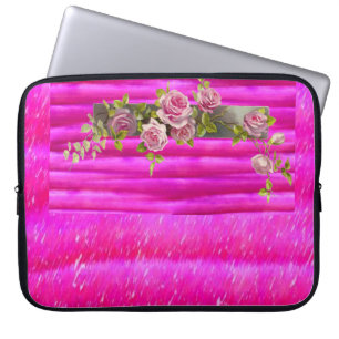 Capa Para Notebook A bolsa de laptop floral
