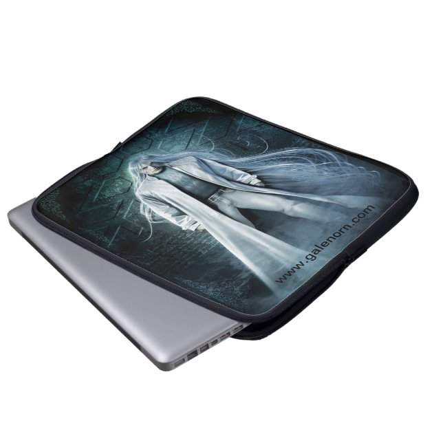 Capa Para Notebook A bolsa de laptop fumarento (Frente Inferior)