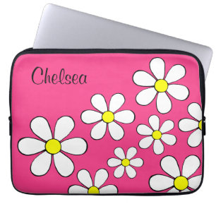 Capa Para Notebook A bolsa de laptop personalizada de flower power