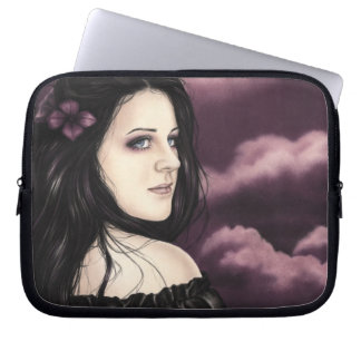 Capa Para Notebook A bolsa de laptop roxa do Dreamland