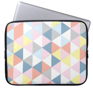 Capa Para Notebook A bolsa de laptop silenciado do triângulo
