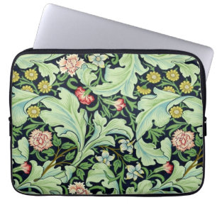 Capa Para Notebook A bolsa de laptop verde do Acanthus