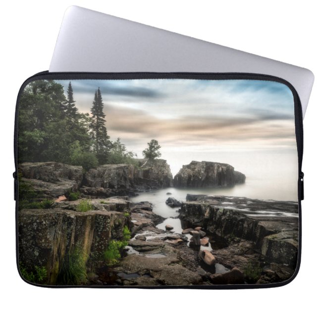 Capa Para Notebook A costa do Lago Superior | Minnesota (Frente)