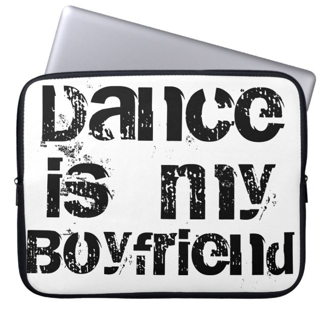 Capa Para Notebook A dança é minha bolsa de laptop do namorado (Frente)