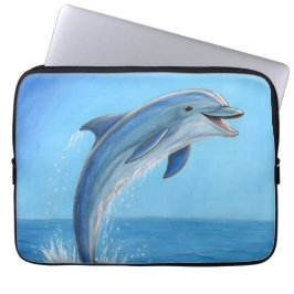 Capa Para Notebook A Dança Silenciosa do Golfinho