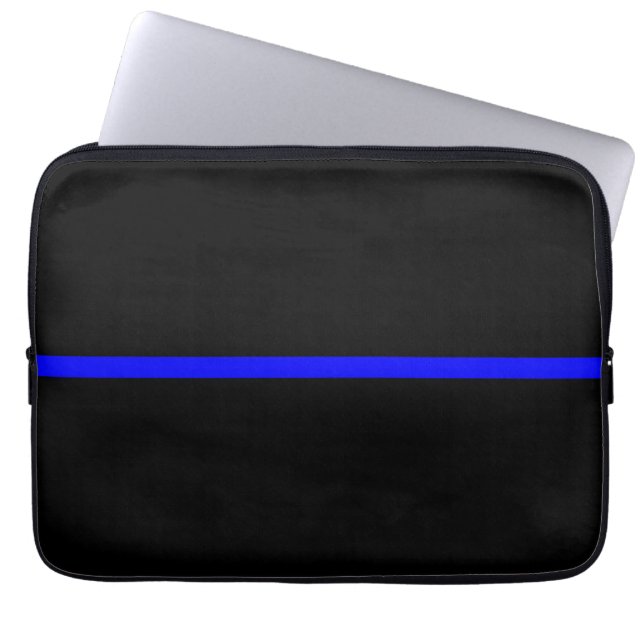 Capa Para Notebook A Declaração Simbólica De Linha Azul (Frente)