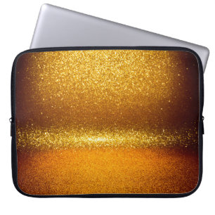 Capa Para Notebook A Dourada safra brilha a textura. ab de natal
