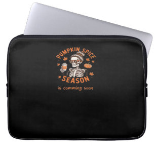 Capa Para Notebook A Época de Pumpkin Spice está chegando em breve Fa