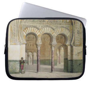 Capa Para Notebook A galeria da corte dos leões no Alhambra,