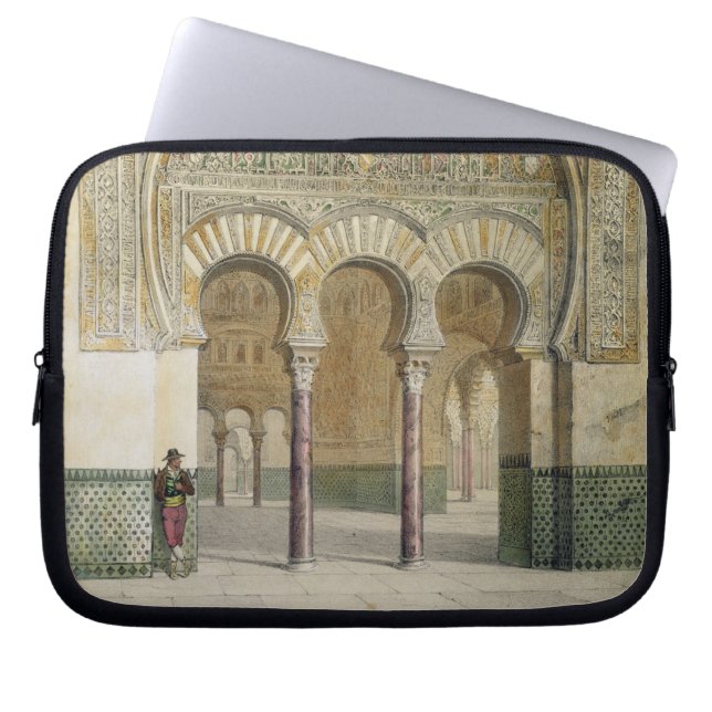 Capa Para Notebook A galeria da corte dos leões no Alhambra, (Frente)