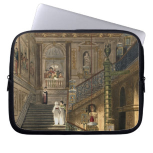 Capa Para Notebook A grande escadaria no palácio de Kensington de