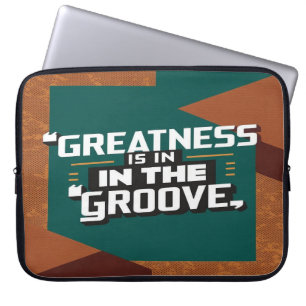 Capa Para Notebook A Grandeza Está No Groove