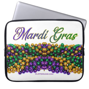 Capa Para Notebook A icônica imagem temática de Mardi Gras da Slipper