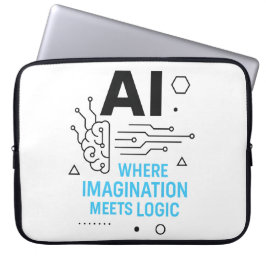 Capa Para Notebook A imaginação atende à Capa lógica | Tecnologia cri