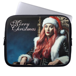 Capa Para Notebook A irmã mais sensual do Papai Noel - Merry Xmas 031