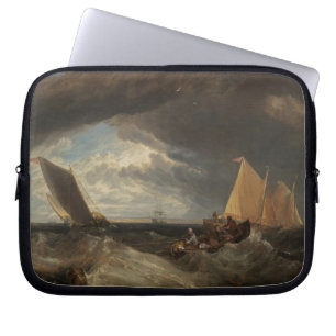 Capa Para Notebook A junção da Tamisa e do Medway, 1807