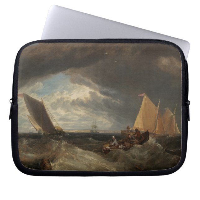 Capa Para Notebook A junção da Tamisa e do Medway, 1807 (Frente)