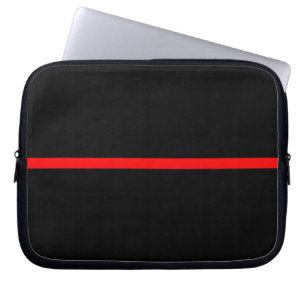 Capa Para Notebook A linha vermelha fina simbólica indicação em a