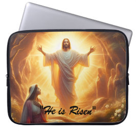 Capa Para Notebook A Luz da Ressurreição: Jesus Cristo Ressuscita
