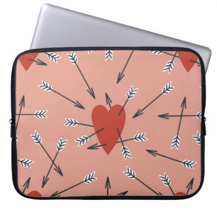 Capa Para Notebook A mão fez um padrão perfeito com ilustrações p