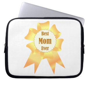Capa Para Notebook A melhor mãe sempre ganhadora do Ouro, fita prêmio
