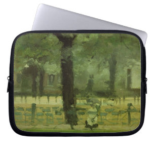 Capa Para Notebook A milha do Ladie, Kensington jardina (óleo no