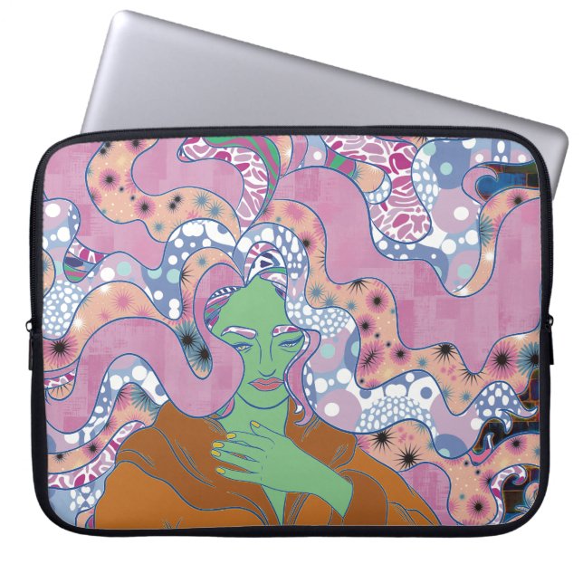 Capa Para Notebook A Mulher Mística (Frente)