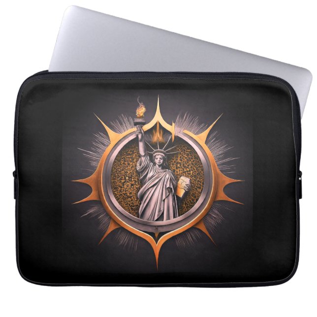 Capa Para Notebook A Noite das Luzes da Liberdade (Frente)