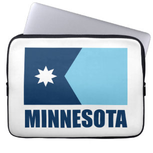 Capa Para Notebook A nova Bandeira do Estado de Minnesota