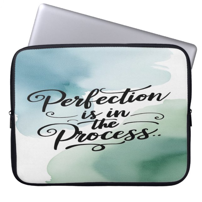 Capa Para Notebook A perfeição está no processo (Frente)