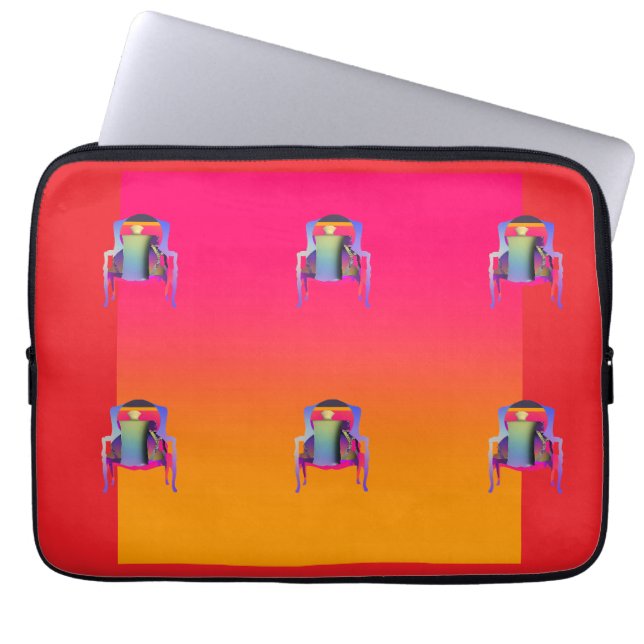 Capa Para Notebook A Poltrona Garrafa (Frente)