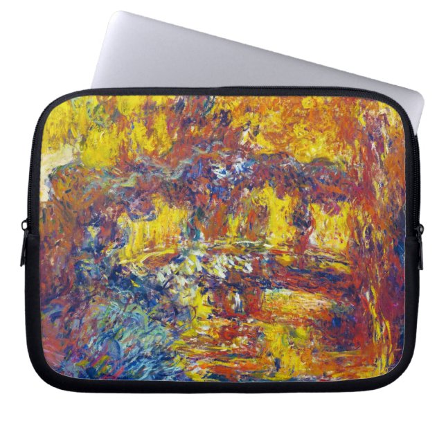 Capa Para Notebook A ponte japonesa Claude Monet (Frente)