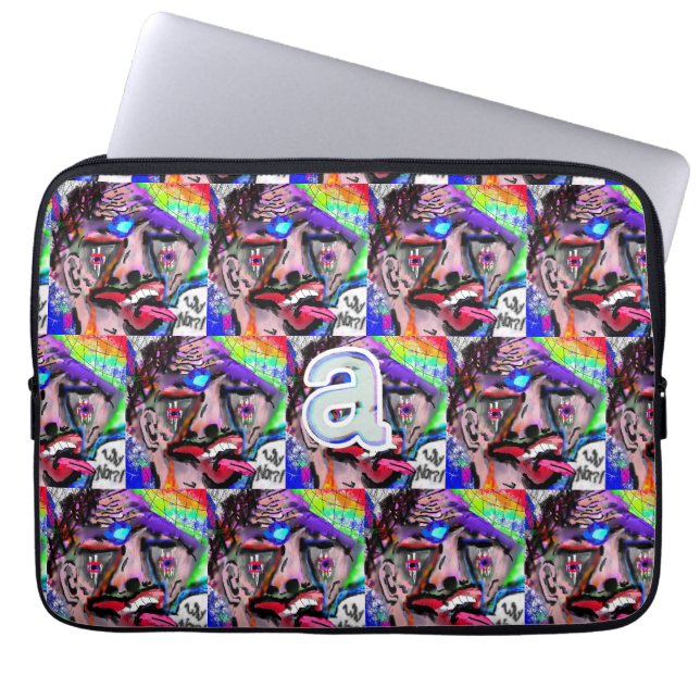 Capa Para Notebook "a" - Por que não?! (Frente)