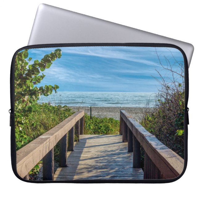 Capa Para Notebook À Praia (Frente)