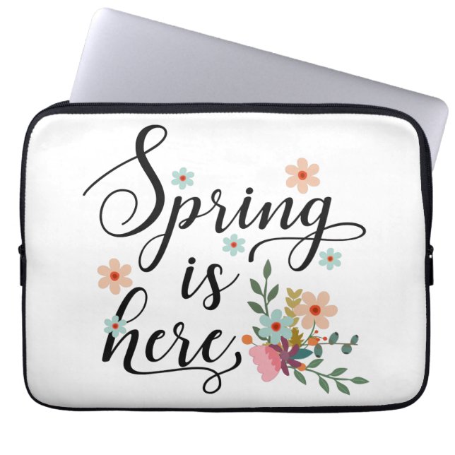 Capa Para Notebook a primavera chegou (Frente)