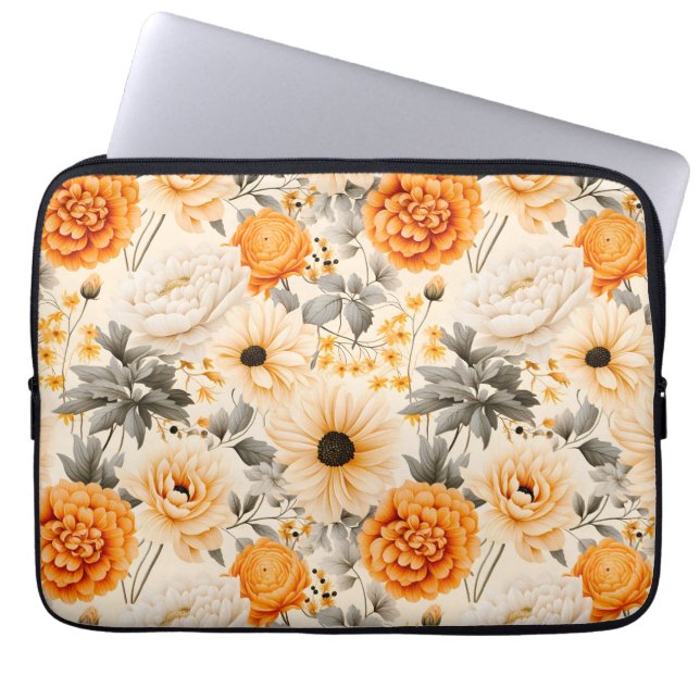 Capa Para Notebook A Queda do Floral Series Design 1 (Frente)
