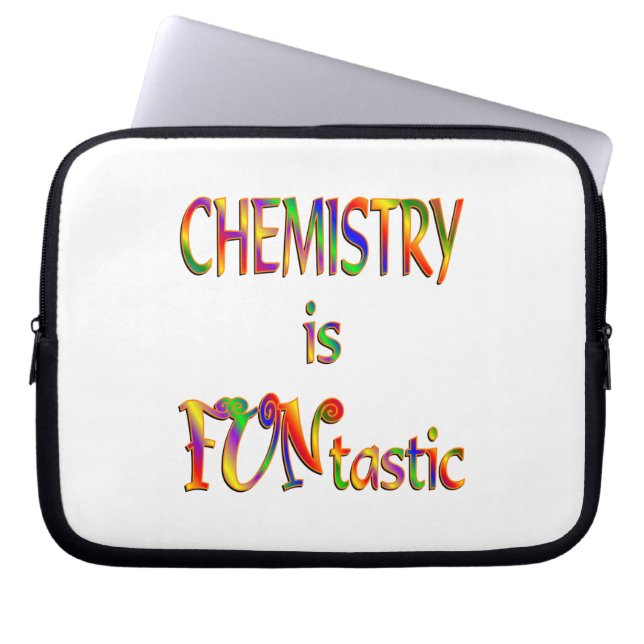 Capa Para Notebook A química é FUNtastic (Frente)