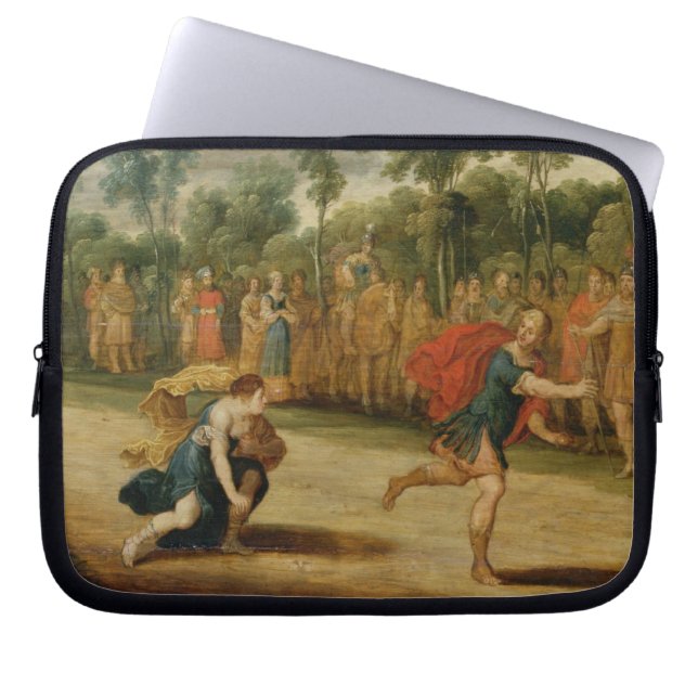 Capa Para Notebook A raça de Atalanta e de Hippomenes (óleo no (Frente)