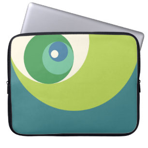 Capa Para Notebook A relação dourada circunda (o verde)
