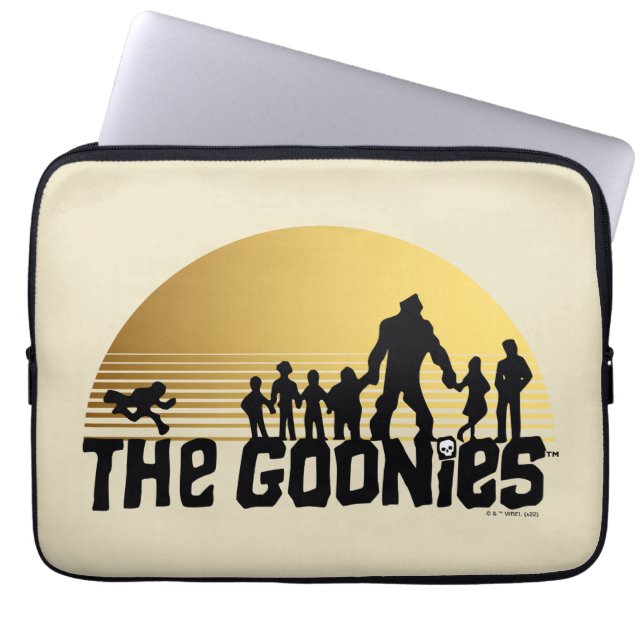 Capa Para Notebook A Silhueta Sunset das Goonies (Frente)