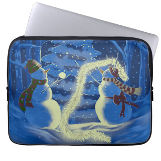 Capa Para Notebook A Snowman Christmas
