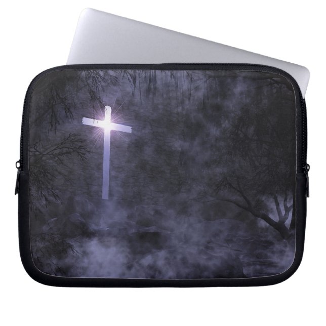 Capa Para Notebook A Sua Luz Está Chegando Bolsa de laptop (Frente)
