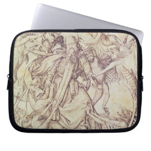 Capa Para Notebook A tentação de St Anthony (gravura)