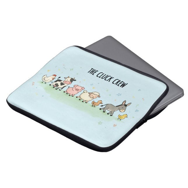 Capa Para Notebook "A Turma do Cluck" (Frente Topo)