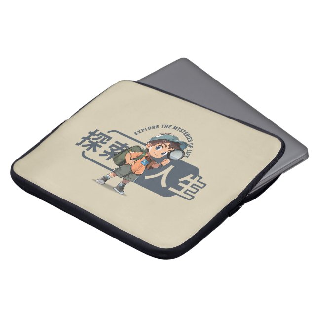 Capa Para Notebook A vida da exploração | 15 polegadas (Frente Topo)