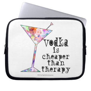 CAPA PARA NOTEBOOK A VODCA É MAIS BARATA DO QUE O HUMOR DO COCKTAIL