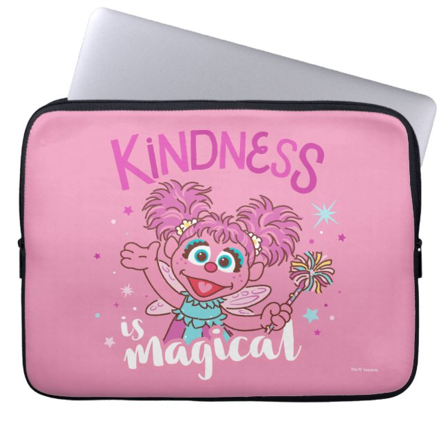 Capa Para Notebook Abby Cadabby - A bondade é mágica (Frente)