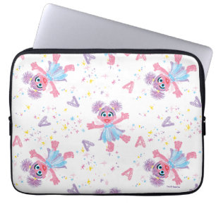 Capa Para Notebook Abby Cadabby Sparkle Pattern